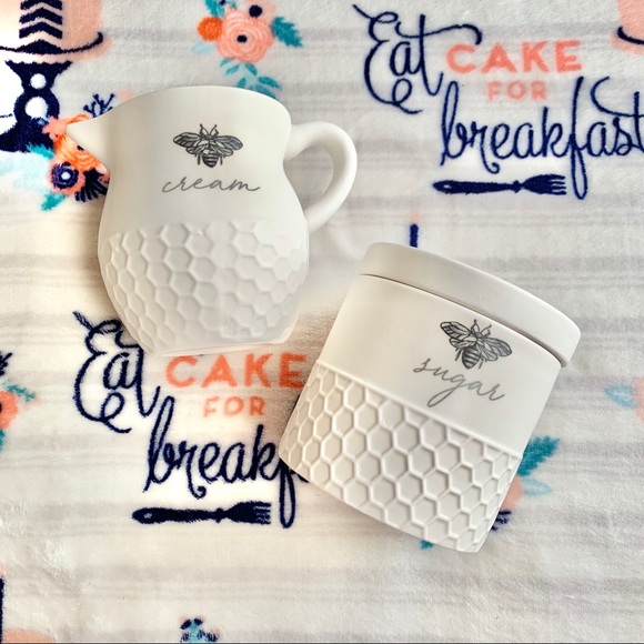 Other - 🐝 Bee Hive Bumble Bee Sugar & Creamer 🐝